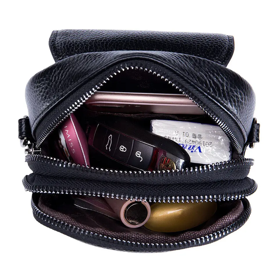 Genuine Leather Women's Crossbody Shoulder Bag