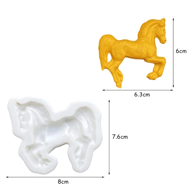 Stampo Silicone Ferro Di Cavallo - Per Dolci E Caramelle Tema Equestre - Foto 13