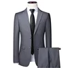 Men Suits Blazers 3 Pieces Wedding 2 Sets Business Elegant Luxury Vest Pants Full Coats 2023 Formal Jackets Korean 6