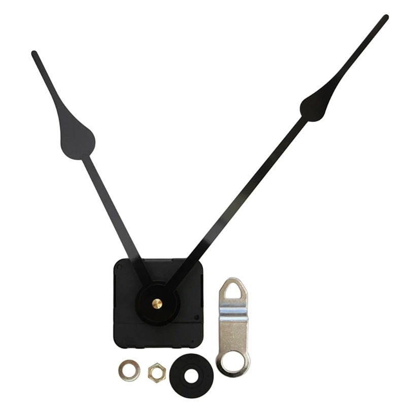 

DIY Large Wall Clock Movement Mechanism Hands Repair Tool Parts Replacement Set