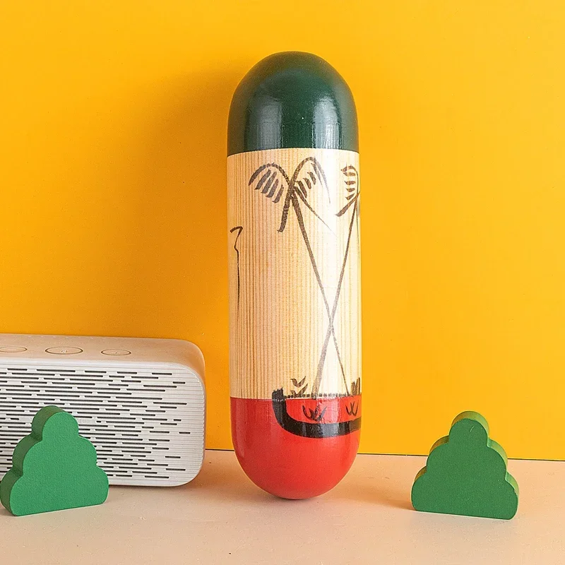 Wooden Rain Stick Children Maracas Meditation Sand Tube Sound Therapy Rain Sticks Rainmaker Shaker Hourglass Toy Orff Instrument