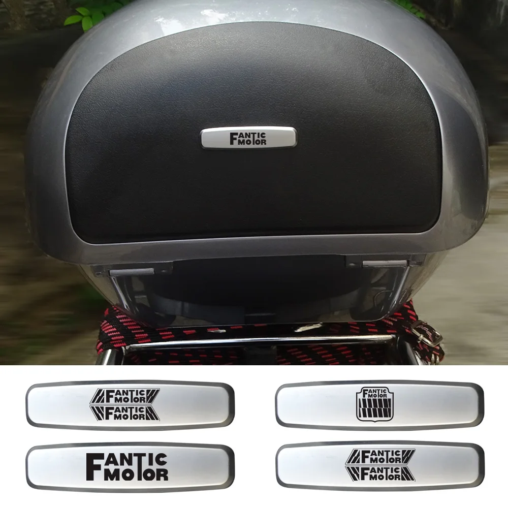 Moto Emblema In Metallo Scooter Adesivi 3D Distintivo Decalcomania Per Auto Per Motore Fantico Xef 125 Xe 50 Explorer Scrambler Flat Track Tx 150