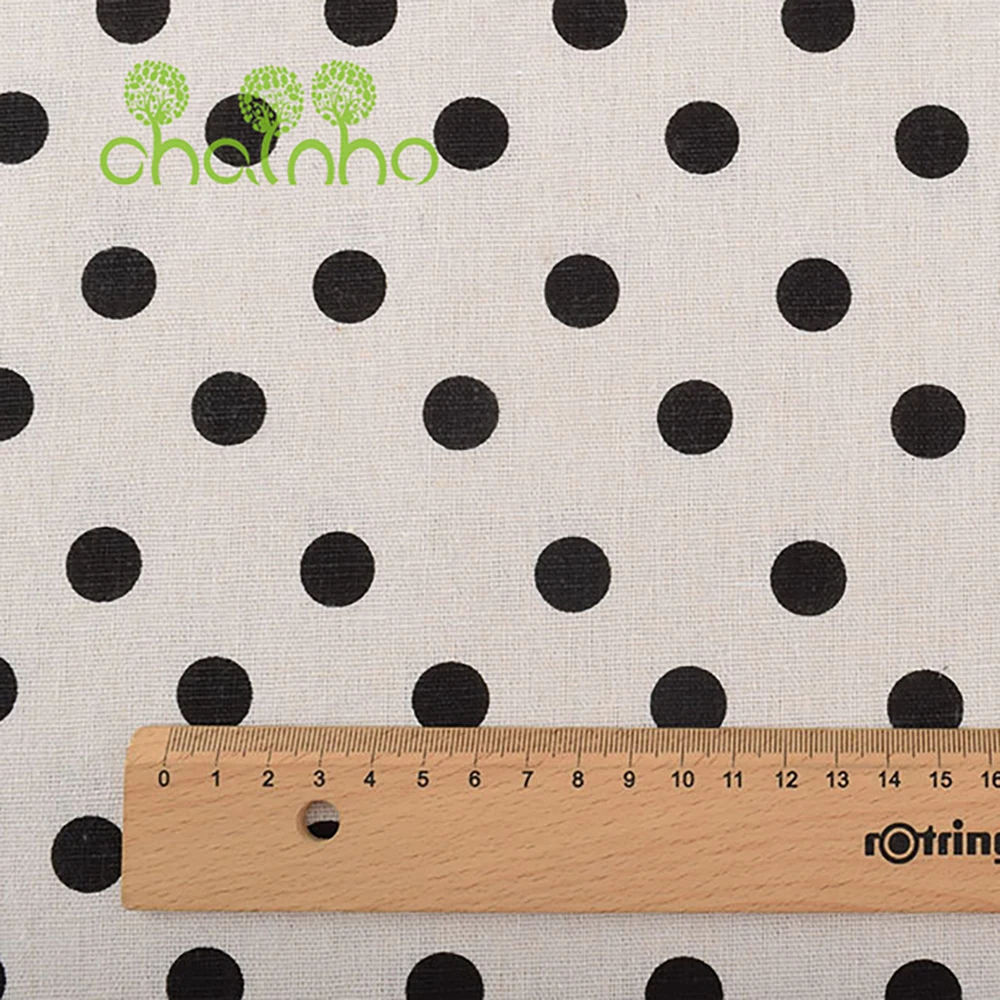 Chainho,Printed Cotton Linen Fabric,DIY Sewing & Quilting Material,For Sofa,Table Cloth,Curtain,Bag,Cushion,Furniture Cover CL20