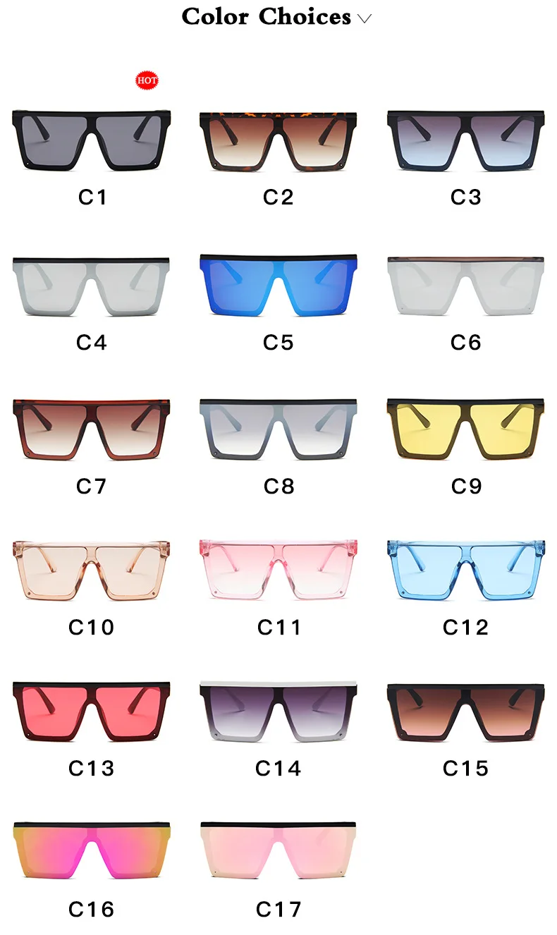 Square Frame Sunglasses | Best Women's Oversized Shades