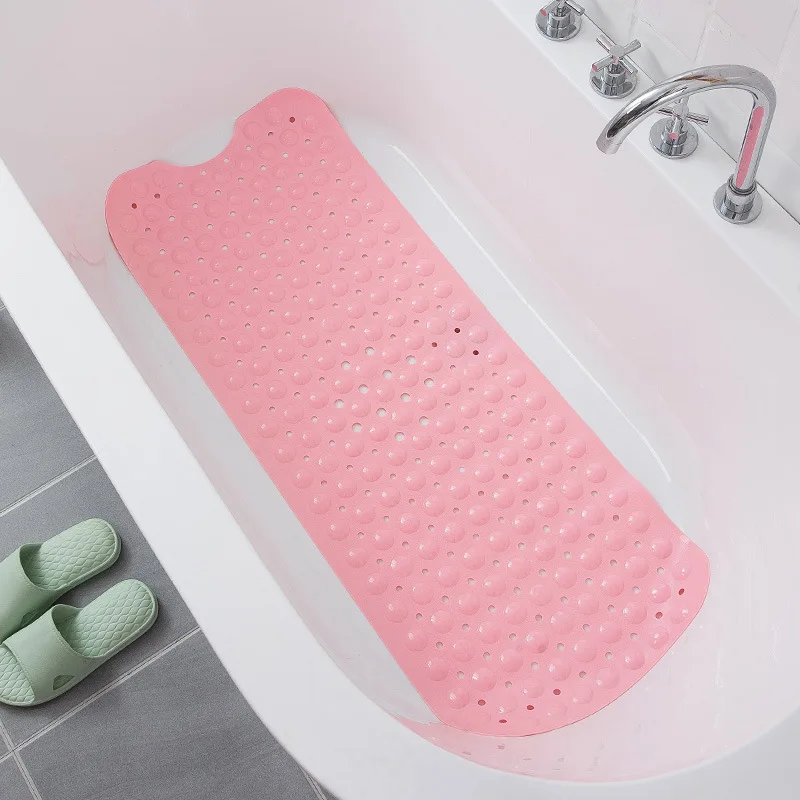 Large Anti-Skid Bathtub Mat with Suction Cups – Non-Slip Soft Surface for Bathroom Safety and Comfort