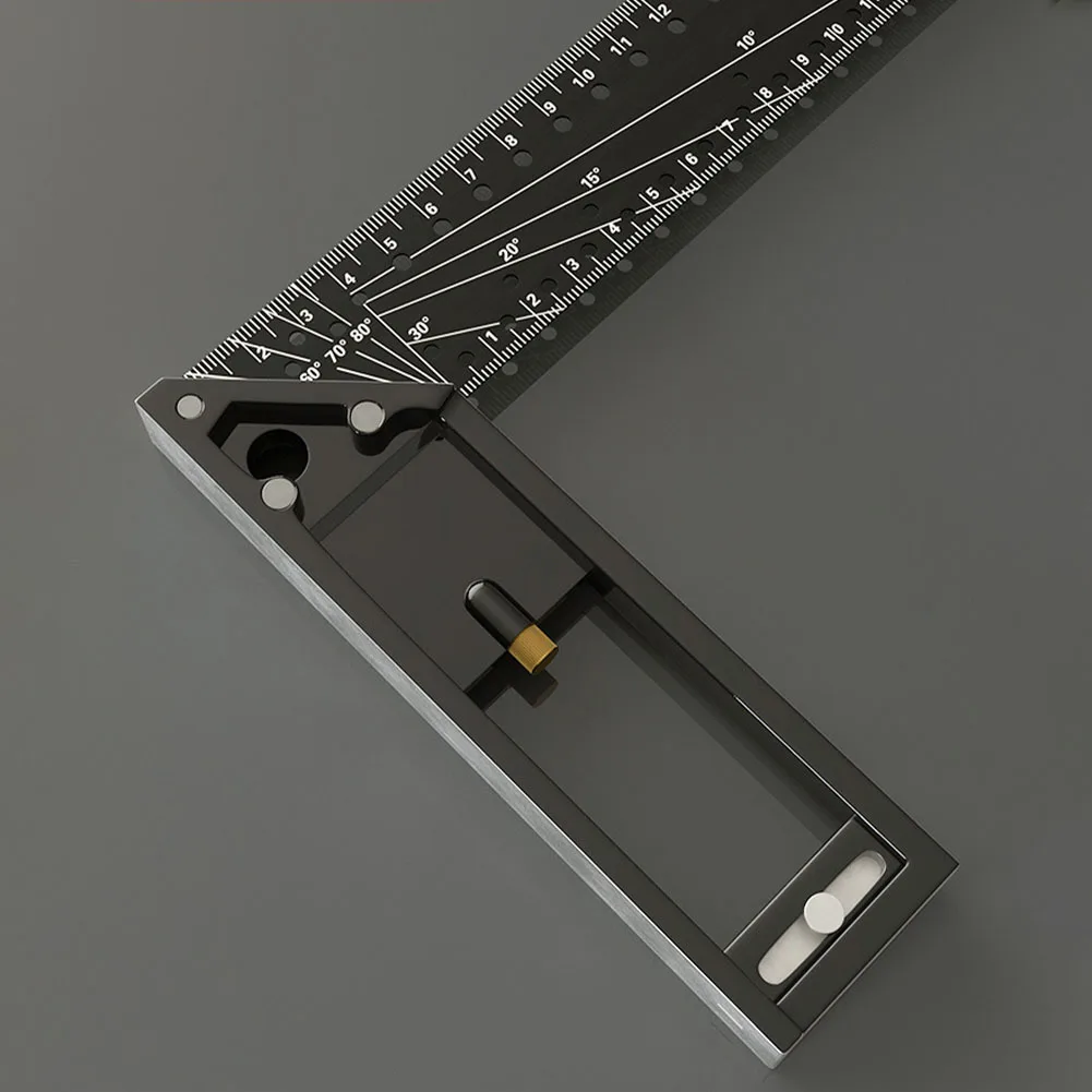 

Измерительная линейка, инструмент из высокоуглеродистой стали, многоугольный точный серебристый Универсальный алюминиевый сплав, дополнительные характеристики