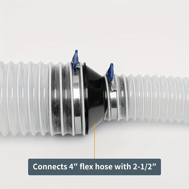 100 Connettori Per Tubo Flessibile In Plastica Bianca Da 4 Mm - Raccorderia Per Giardino, Auto, Lavaggio, Aerazione E Carburante - 4