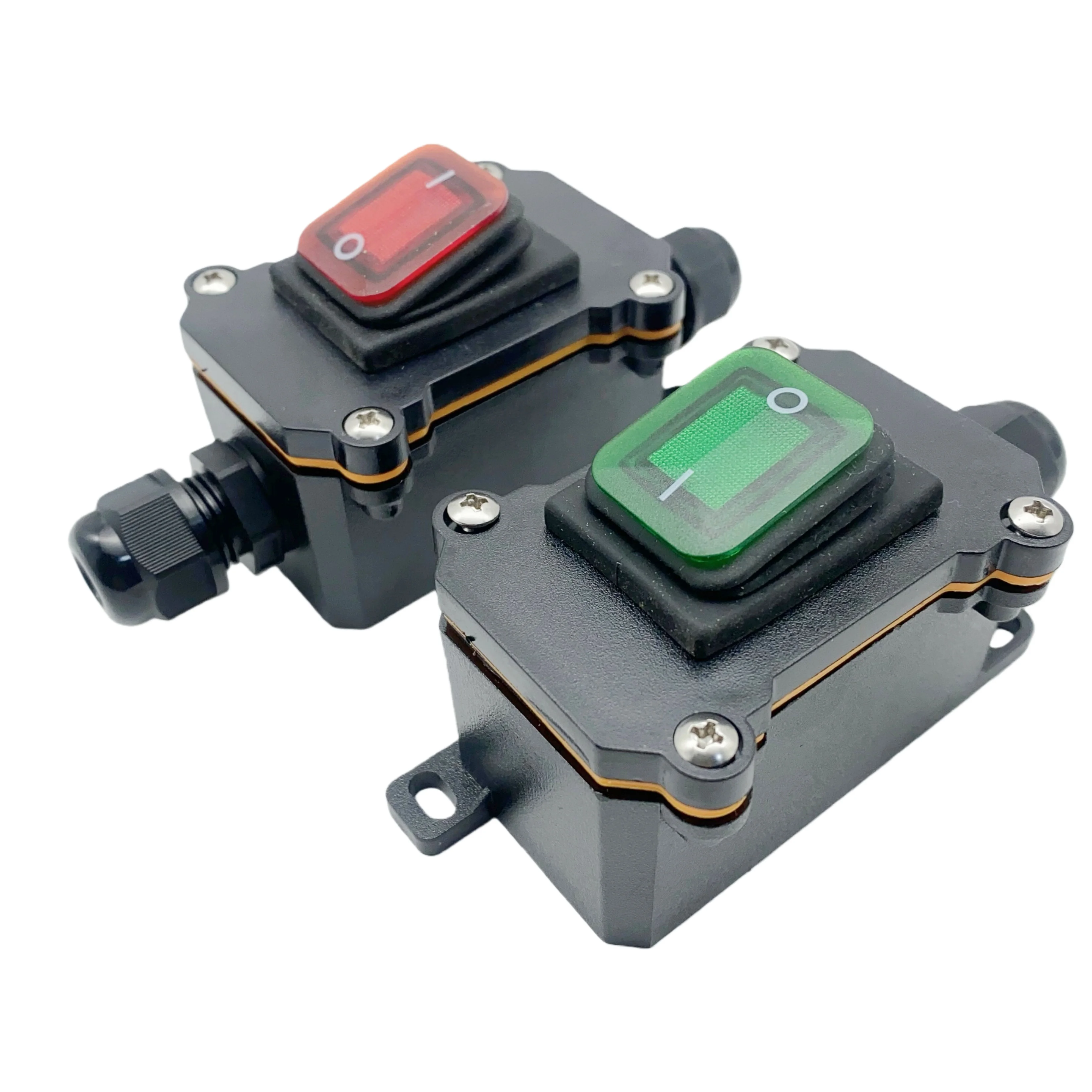 Heavy-Duty Waterproof Switch with Dual Settings, IP65 Rated