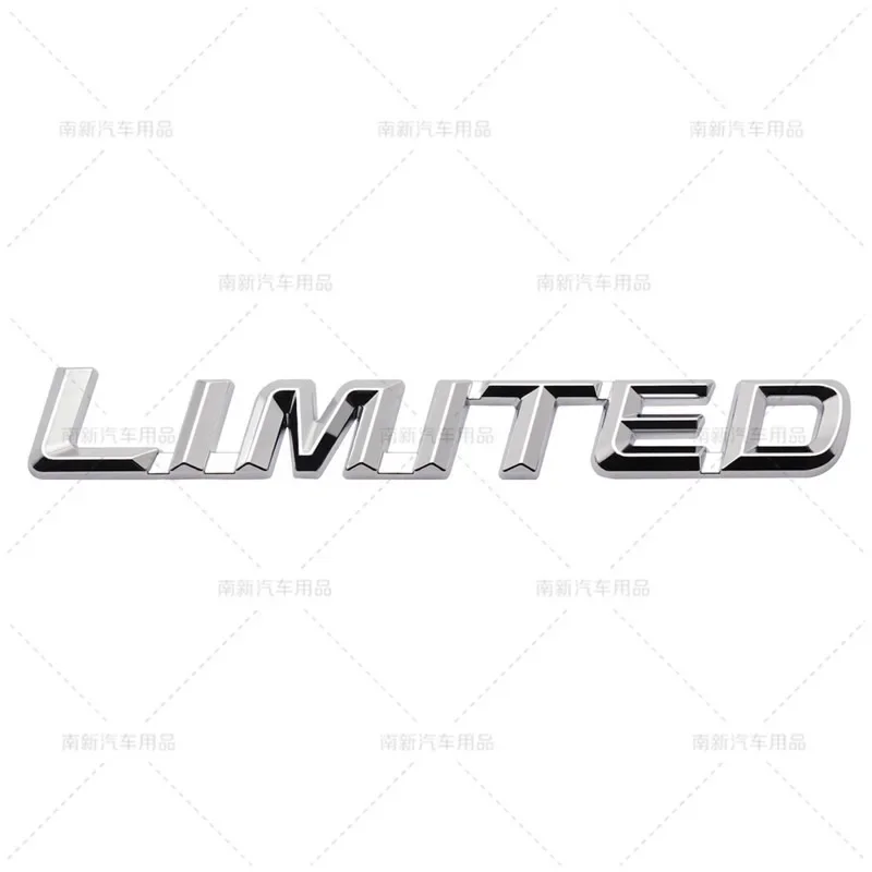 3D 금속 제한 로고 엠블럼 자동차 펜더 배지 트렁크 데칼 지프 컴퍼스 랭글러 레니게이드 패트리어트 그랜드 체로키 스티커