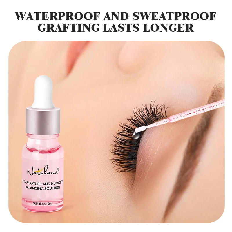 NATUHANA  Lashes Super Bonder For Eyelash Extension Quick Drying Long Last Grafting Eyelash Glue EyelashesAdhesive Suppliers 5