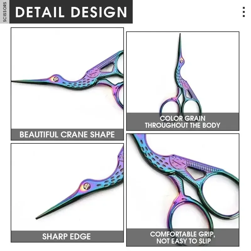 Sewing Scissors Embroidery Stainless Steel Small Craft