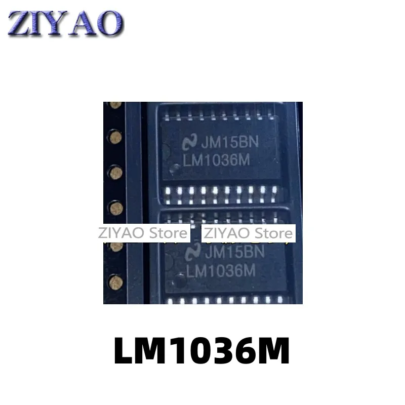 

5PCS LM1036M Audio Processing IC SOP-20 Encapsulated DC Tone Control IC