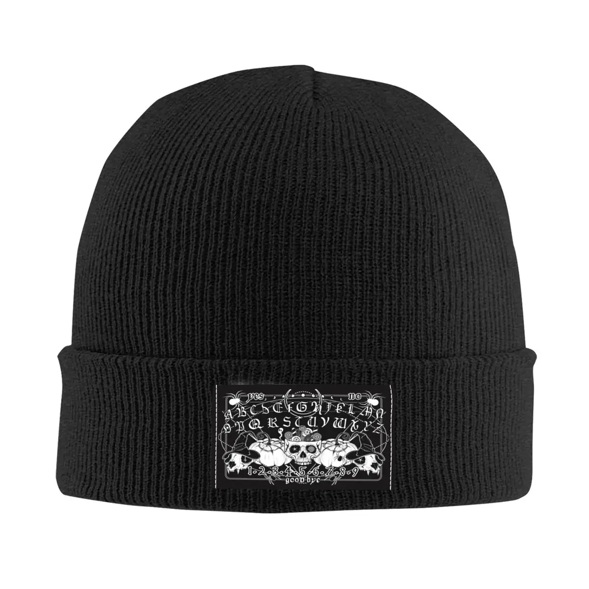 

Haloween Ouija Board Witchcraft Skullies Beanies Caps Fashion Winter Warm Women Men Knit Hats Adult Halloween Occult Bonnet Hats