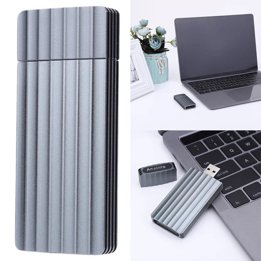 M.2 NVMe to USB A ָ Ʈ ̺ Ŭ, M M + B Ű, ޴ SSD ̽,  ʿ  SSD Ŭ  ̽, 2230 2242 SSD