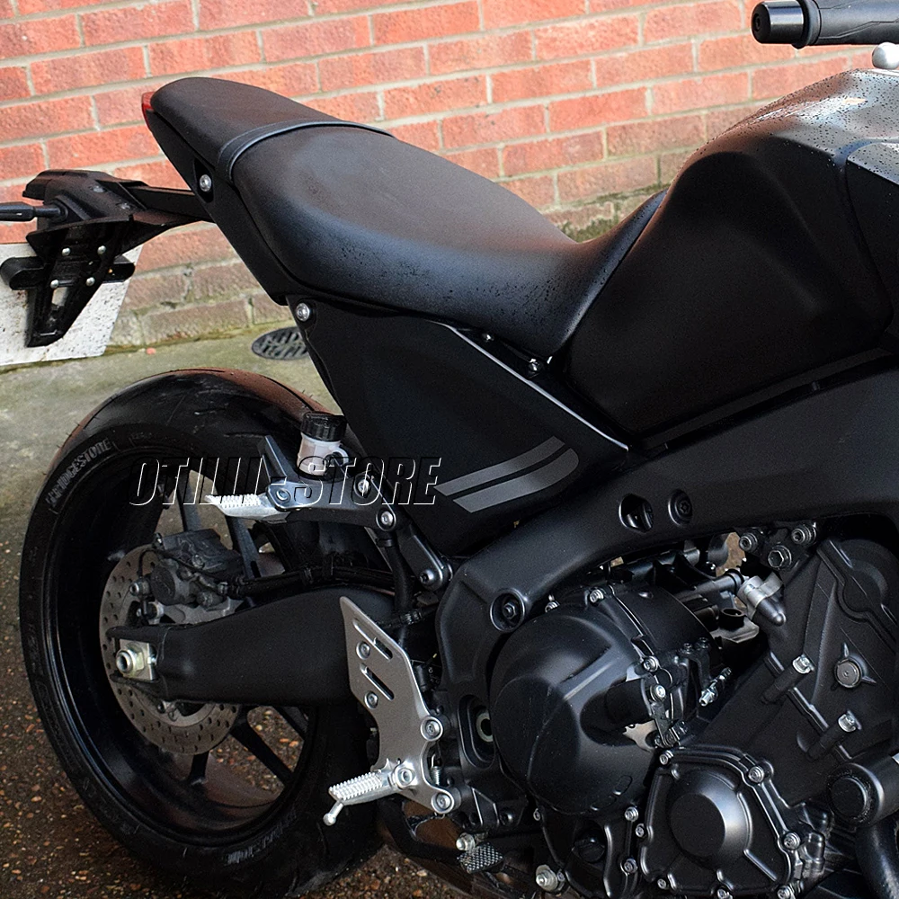 새로운 2021 2022 2023 오토바이 ABS 가드 보호대 상단 프레임 충전 중간 측면 패널 YAMAHA MT-09 MT09 MT 09 mt09