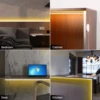EU plug 12V/24V Neon Strip 1/2/3/5/10M Neon LED Strip With Touch and Hand Sweep Dimmer Switch For Home Kitchen Decor Lighting 6