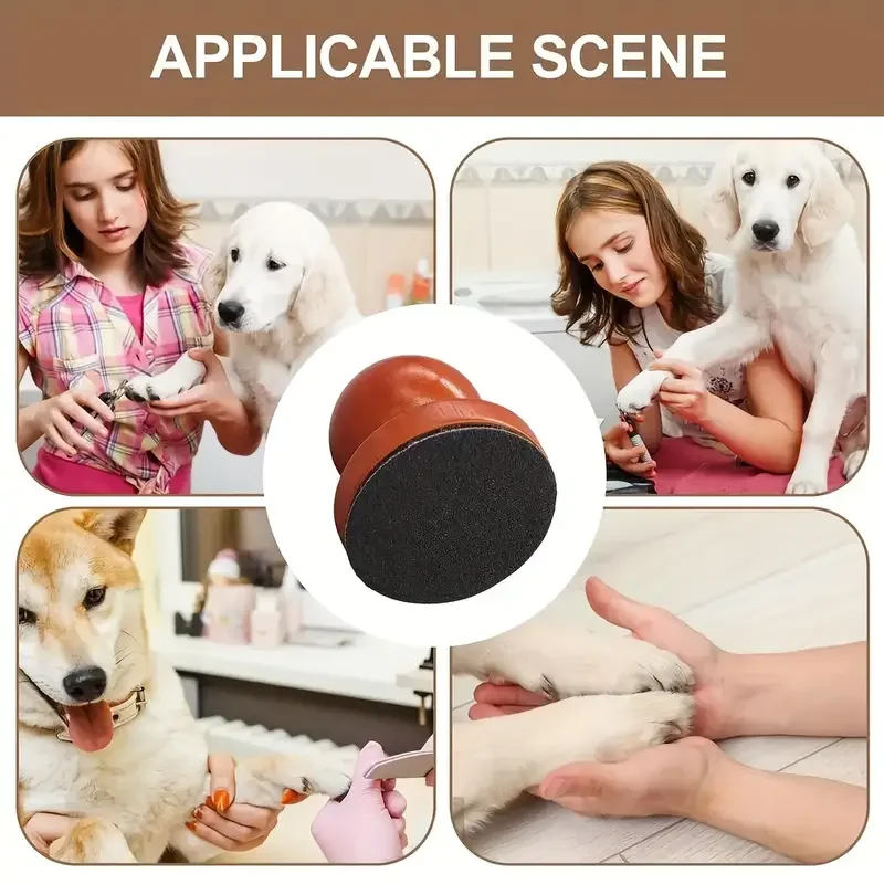 Dog Nail File Manual Wooden Pet Grooming Dogs Scratching Board Grinding Claw Pet Claw Care Puppy Nail Care Outdoor Indoor pet nail grinder