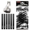 3/6Pcs Professional Pure Carbon Sketch Pens Hard/Medium/Soft Woodless Charcoal Pencil Set Drawing Tool Art Painting Supplies 5