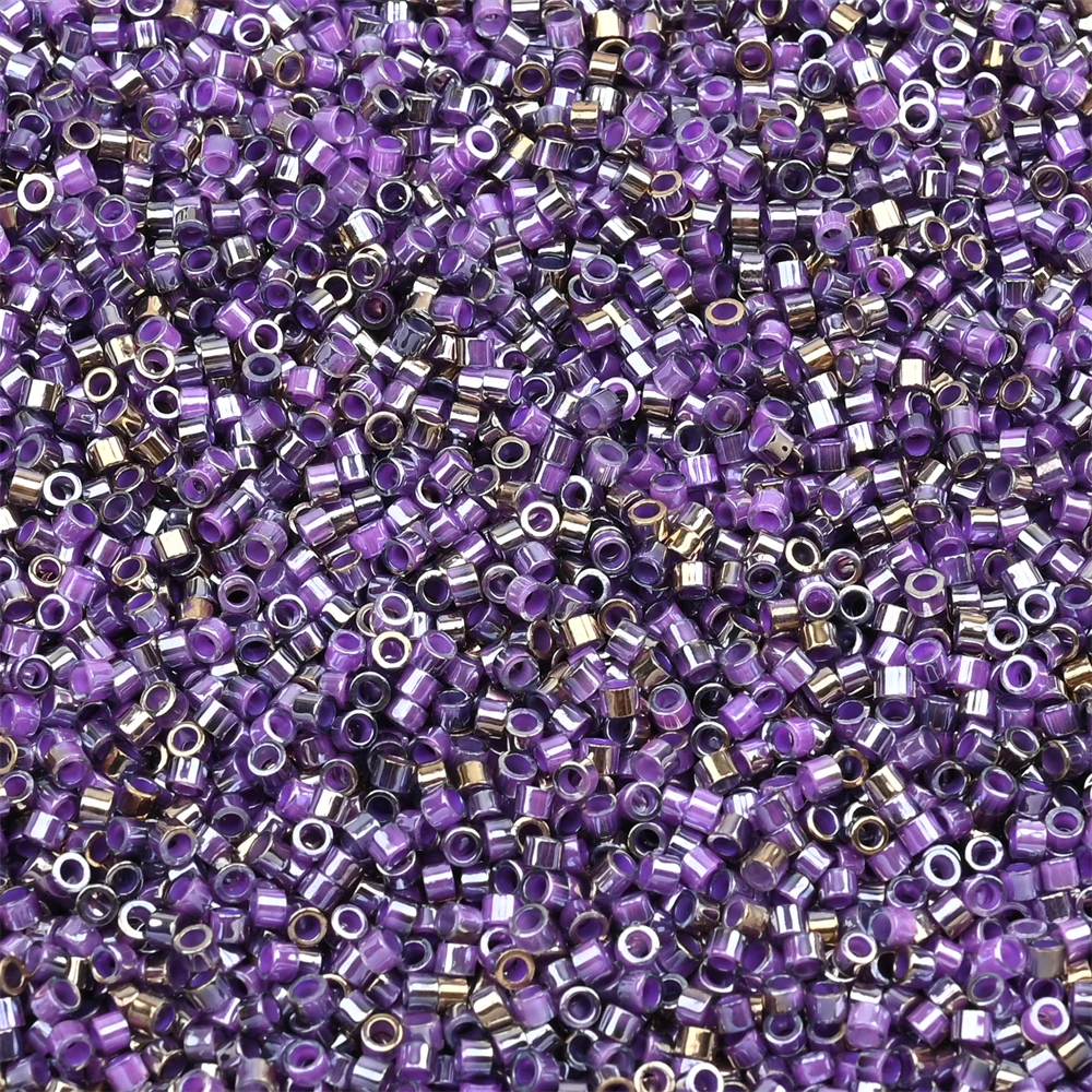 2,5 mm japanische antike Glasperlen, goldfarben plattiert, Mini-Perlen, handgefertigt, DIY-Halskette, Armband, Schmuck, Accessoires, Materialien – Detail 23