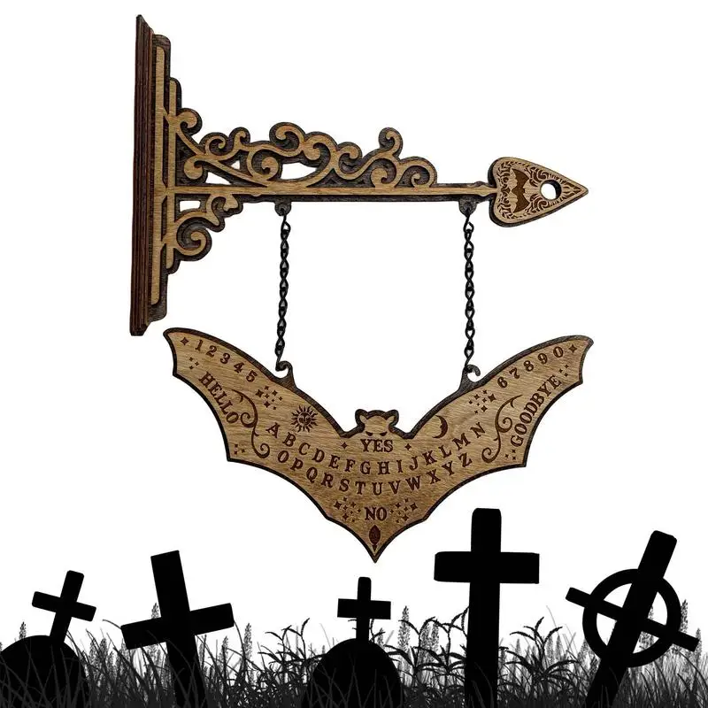 

Деревянная спиртовая доска, искусственная спиртовая доска, деревянная спиртовая доска ручной работы, игра для гадания, украшения для фермерского дома