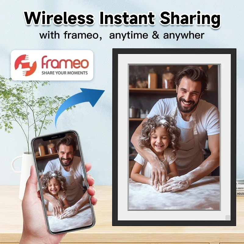 Frameo 10.1" WiFi Digital Photo Frame with 32GB Storage 6