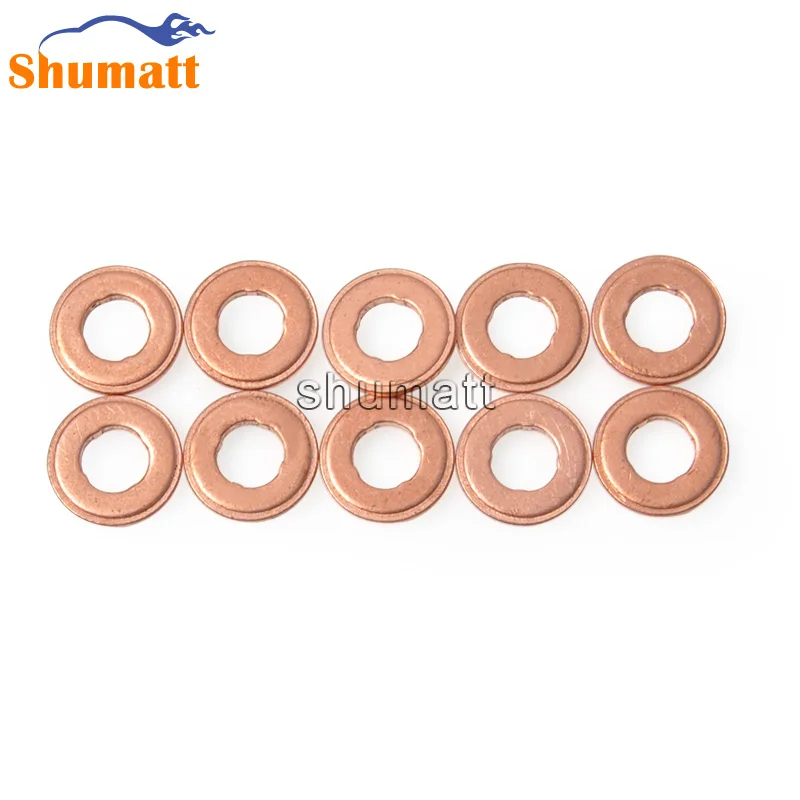 

100pcs Nwe Made In China F00RJ01086 Diesel Fuel Injector Nozzle Copper Shims For Injector