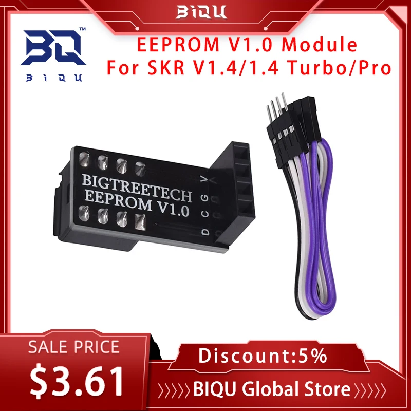 Модуль BIGTREETECH BTT EEPROM V1.0 для I2C интерфейса SKR V1.4/V1.4 Turbo PRO V1.2 детали материнской платы