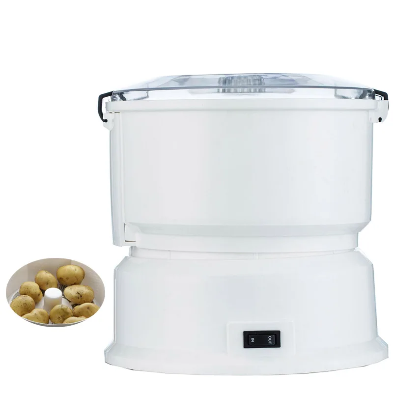 Electric Potato Peeler Commercial Potato Peeling Vegetable Dehydrator  Portable Machine Home