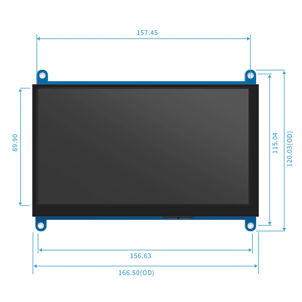   ũ ġ ũ LCD , 7 ġ ÷ ,   400 4 3B + 3B  ȣȯ , 1024x600