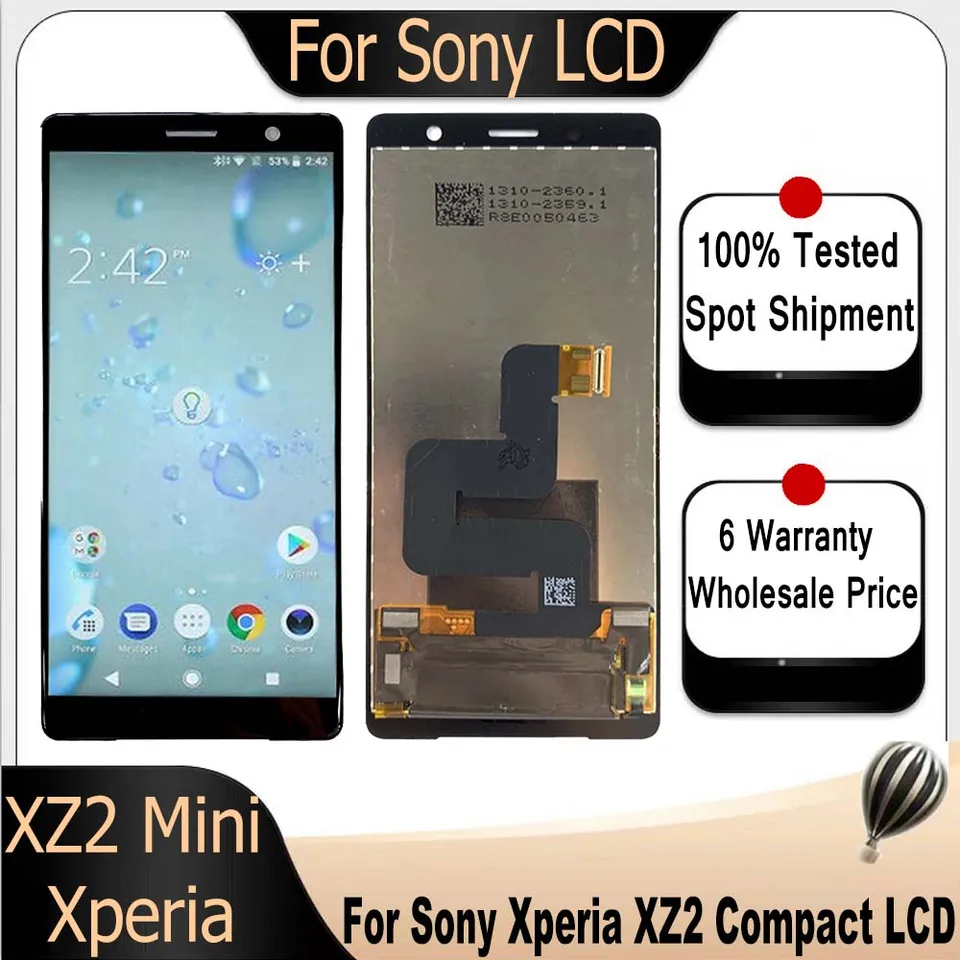 For SONY Xperia XZ2 Compact LCD H8324 H8314 Touch Screen Digitizer