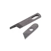 Singer 14U Lower Knife Overlock Machine Upper Lower Knives Blades #412585 550449 2