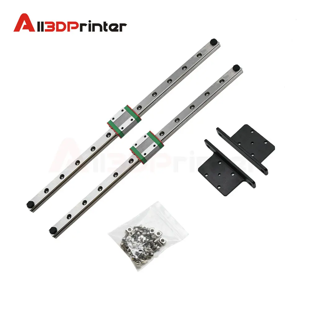 3D Printer Part Upgrade Kit X-axis MGN9H/Y-axis MGN12H Linear Guide Kit 315/300MM Linear Guide For Ender3/Ender3 Pro/Ender3 V2