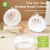 Dr.isla Wearable Breast Milk Collector Shell Silicone Breastfeeding Leakage Prevention Washable Anti-Overflow With Storage Box 1