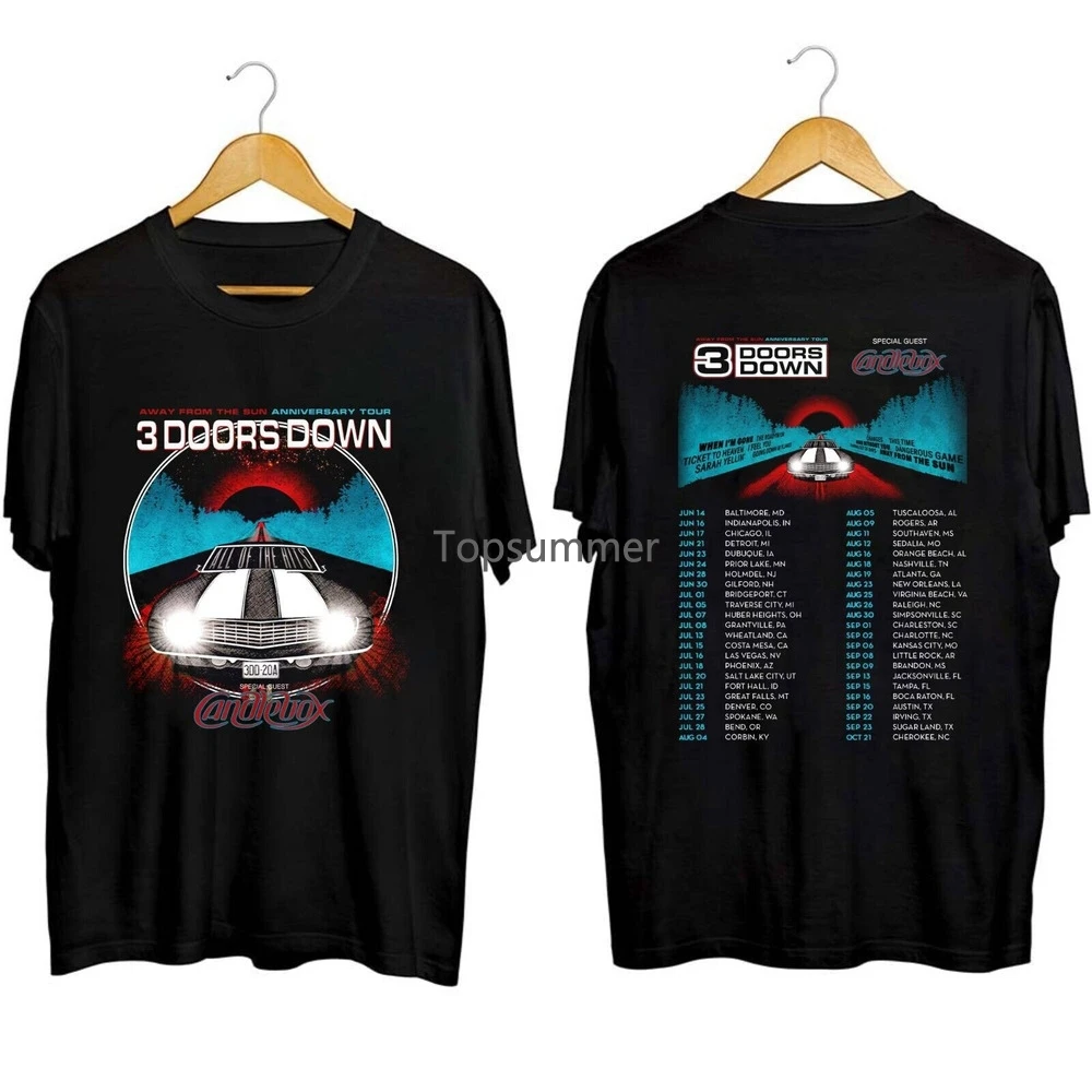 

3 Doors Down Band Shirt, Away From the Sun Anniversary Tour 2023 Shirt