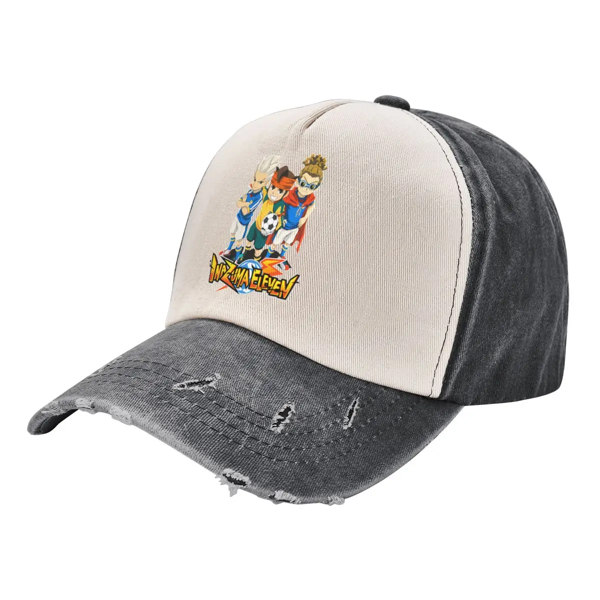 Inazuma Eleven Mens Kids Mark Evans Un Cappello Da Baseball Lavato