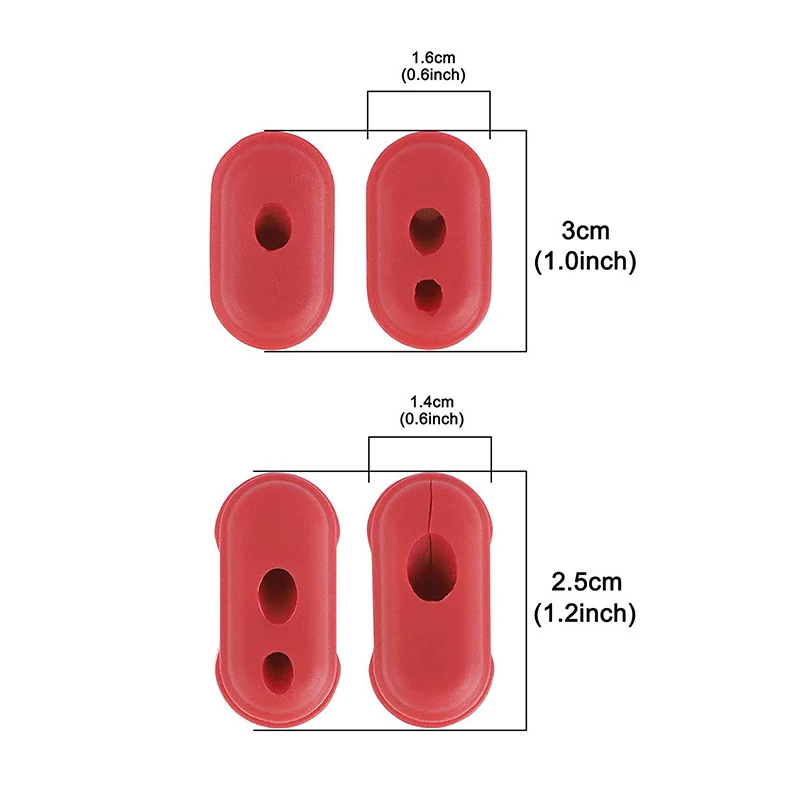 1 Set Replacement Rubber Cable Cover for Xiaomi Mi3 M365 1S Essential Pro Electric Scooter Electric Scooter Replacement Parts