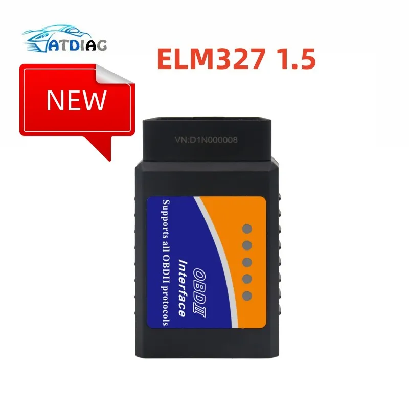 For Android/IOS ELM327 V1.5 OBD2 Bluetooth-Compatible 4.0 Scanner Auto tool ELM 327 V 1 5 OBD 2 Car Diagnostic ODB2 Adapt obd2 scanner