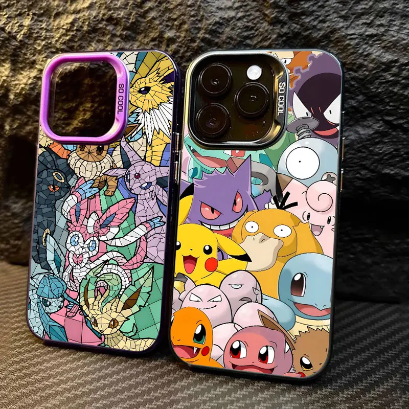 Japanese Anime P-Pokemons Shockproof Phone Case - Stylish Protective Cover