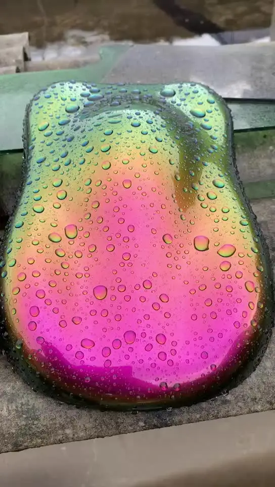 Металлический пигментный порошок Super Chameleon Chromaflair/Colorshift/Hypershift для автомобильной