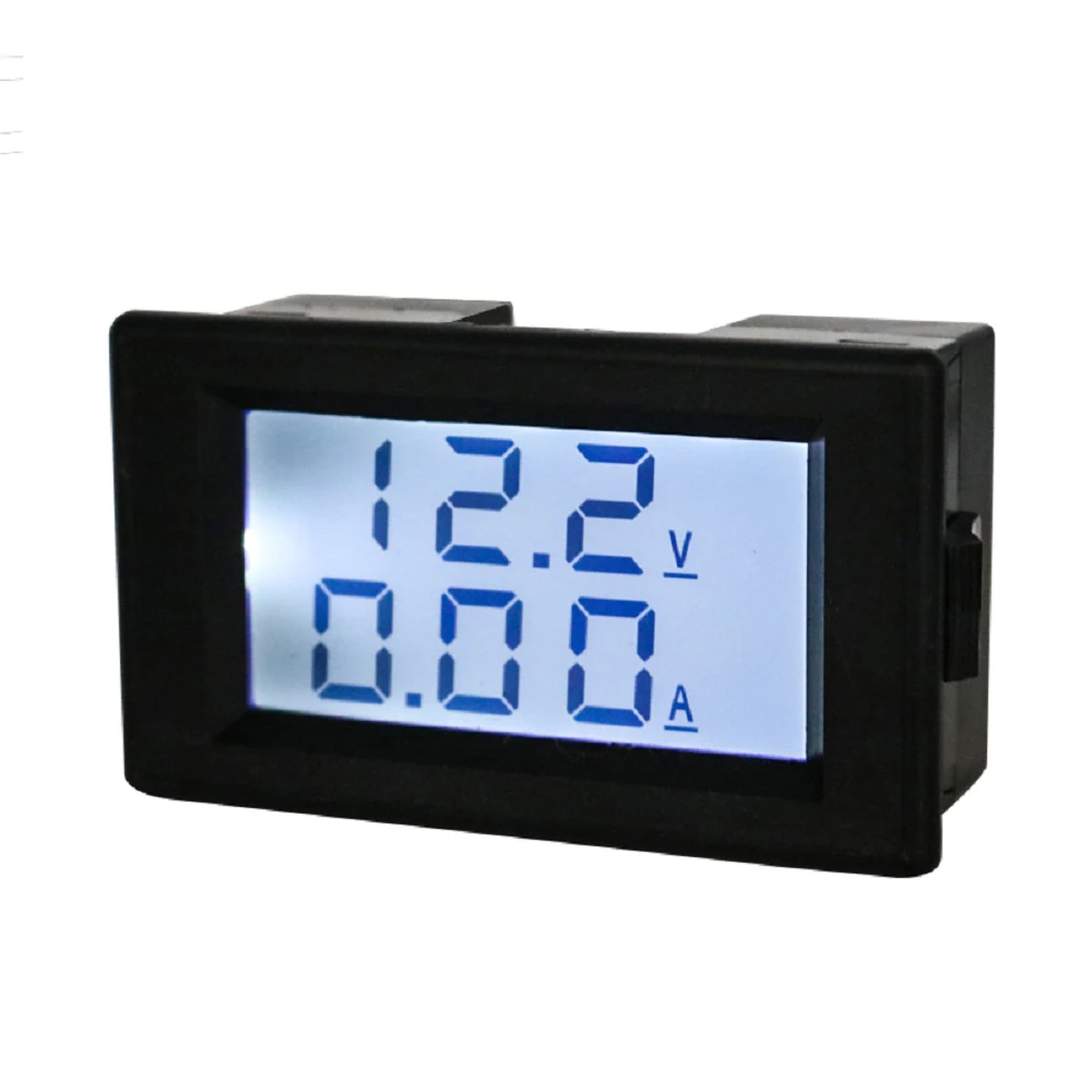 Description Picture 4 of item3-Digit LCD Display Digital Voltmeter Ammeter DC 7-250V 5A 50A 100A 200A LCD Volt AMP Panel Meter Voltage Tester Instruments