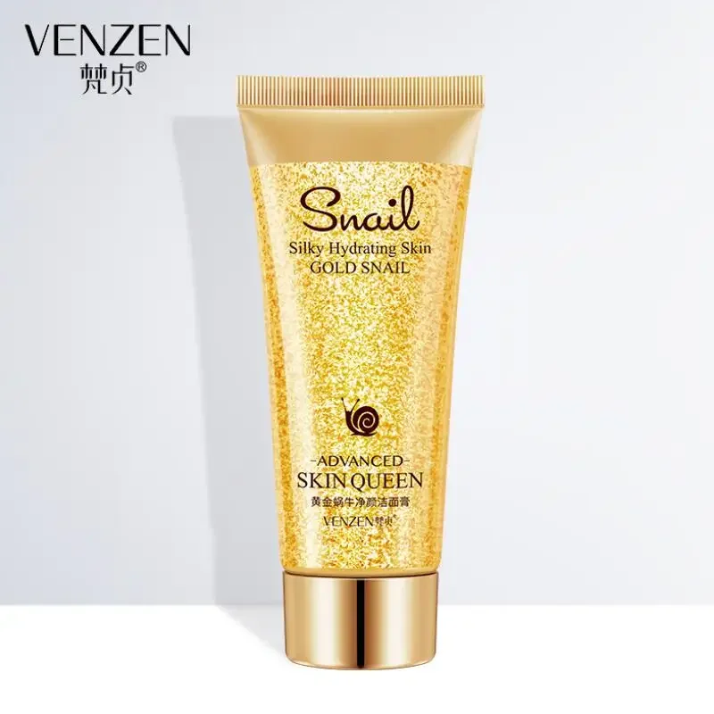 Facial Cleanser Gold Snail Hydrating Moisturizing Nourishing Oil Control Gentle Face Wash Skin Care 2