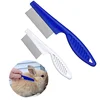 1Pc Rabbit Grooming Brush Small Pet Hair Remover Flea Comb Shampoo Bath Brush for Hamster Guinea Pig Rabbit Accessories 1