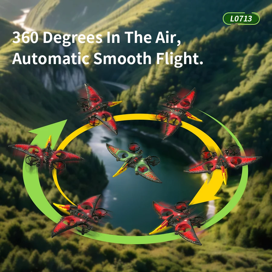 Détail du cockpit et des ailes du planeur RC 2.4GHz, prêt pour le rouleau 360° en extérieur.