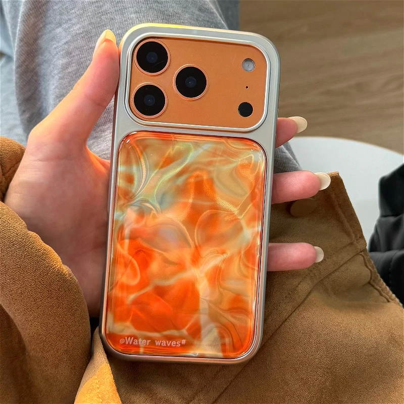 Korea INS Water Ripple Shockproof Phone Case - Fashionable Protection Gift