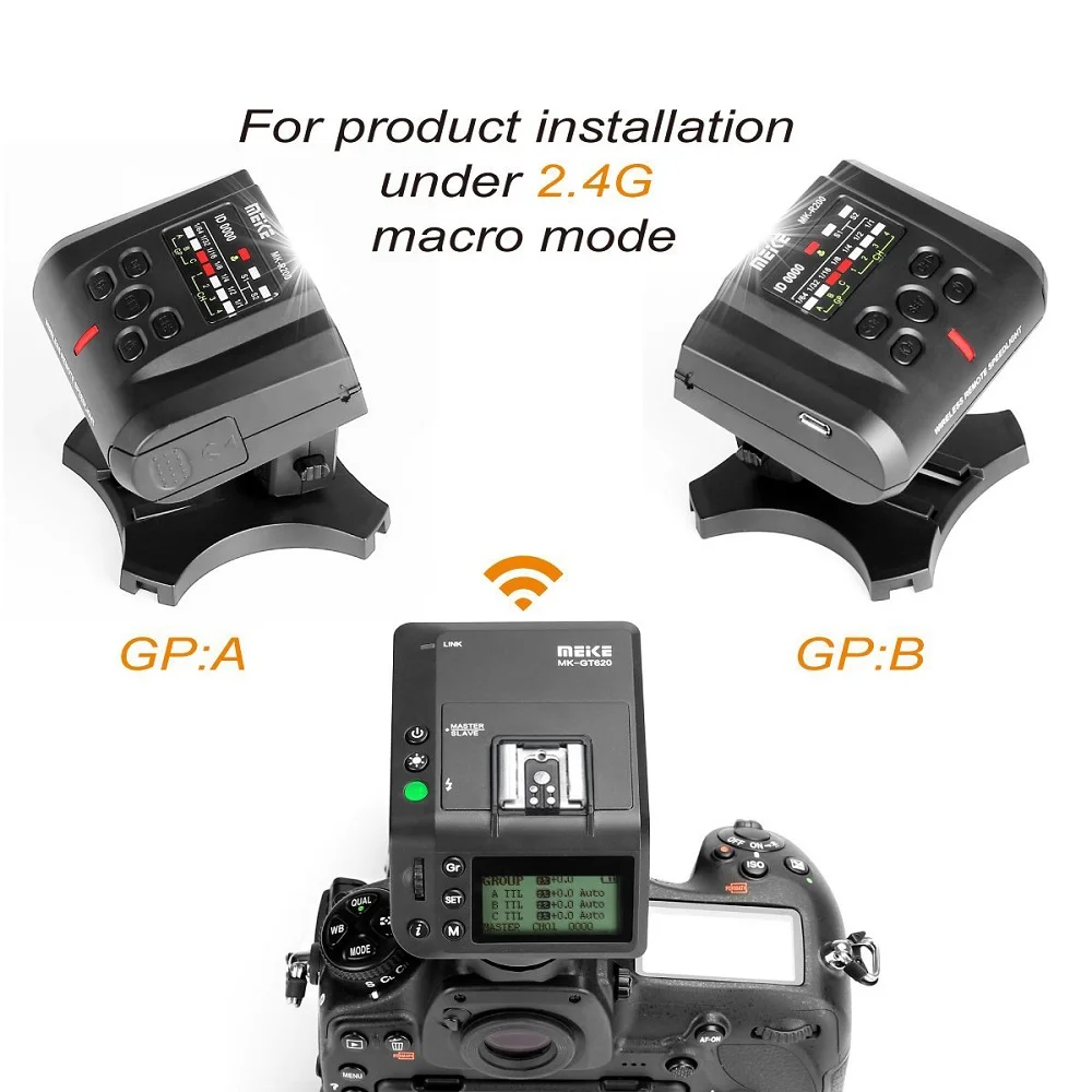 메이케 MK-MT24 II 매크로 플래시 오프 카메라 TTL 플래시 스피드라이트 (캐논 EOS 5D III IV 6D 60D 70D 7D 450D 500D 550D 600D 650D 700D 용)