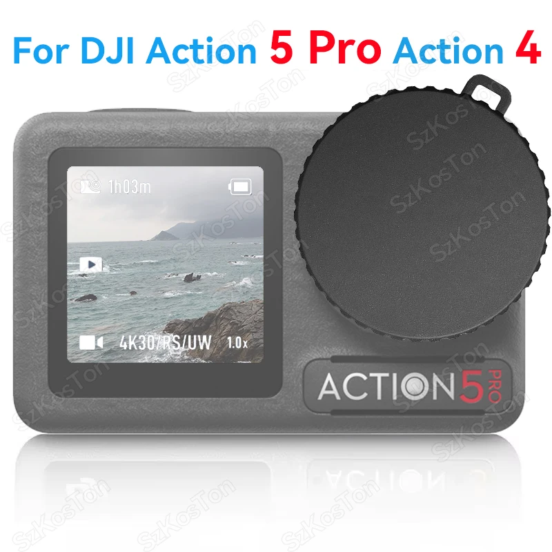Pour DJI OMSO Action 5 Pro Sport Camera Silicone Protective Case Cover