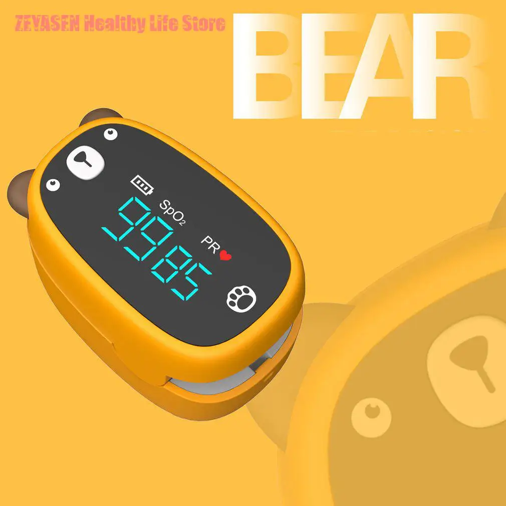 Children's Finger Pulse Monitor Adult Ecg Monitor Ultralight Finger Pulse Home Health