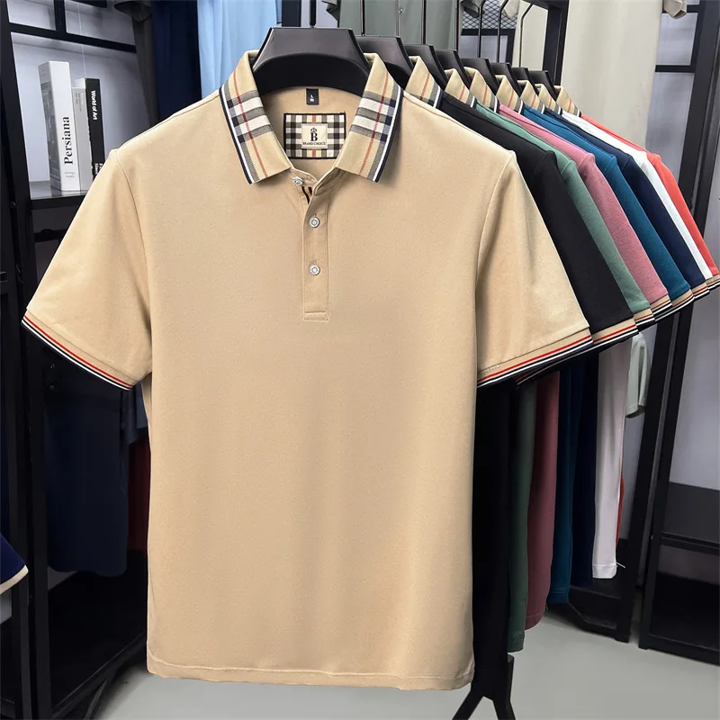Luxury Plaid Golf Polo 5
