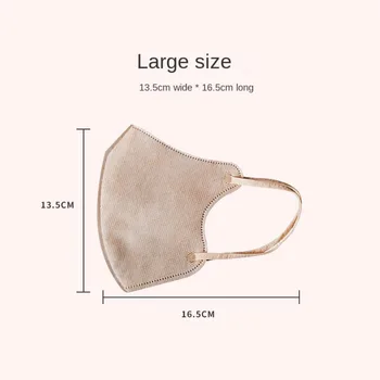 10 قطعة 4 طبقة مكافحة الغبار قناع غير قابل لإعادة الاستخدام تنفس اليابانية الدراجات قناع الوجه واقية مكافحة السحب ماكياج واقي الوجه 6