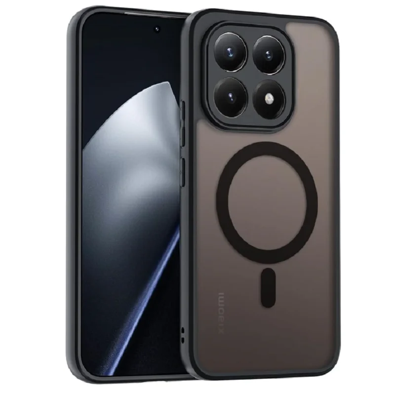 Crystal Clear Magnetic Back Cover with Enhanced Protection